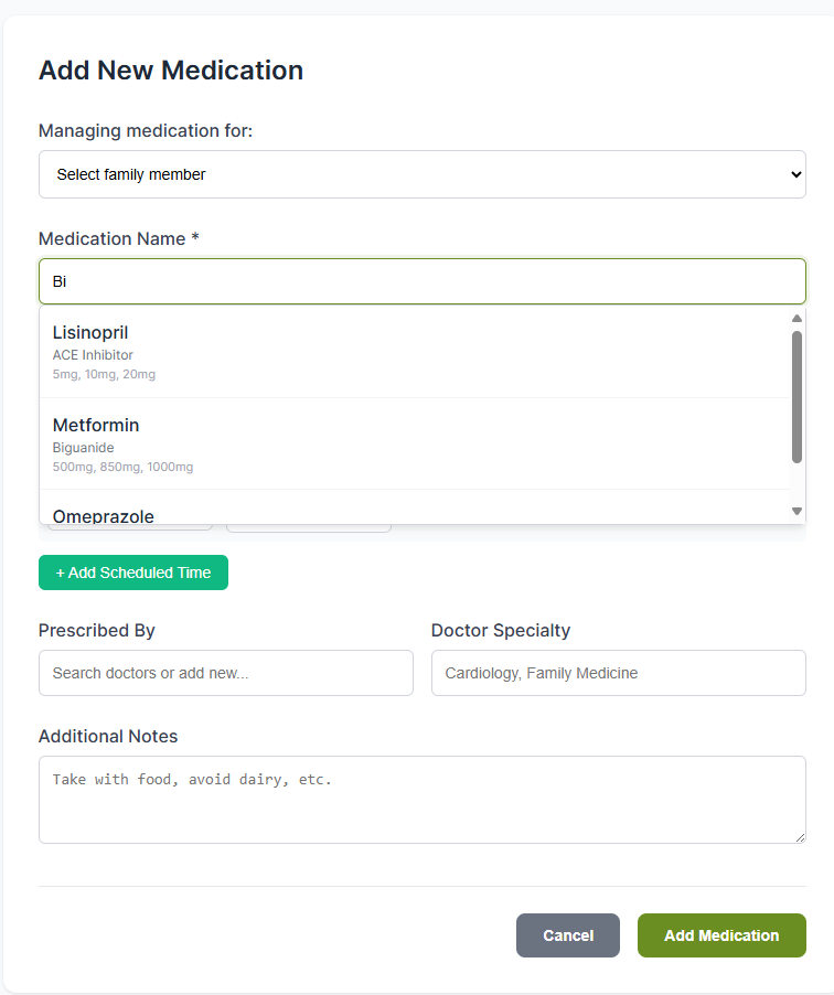 Medication Management